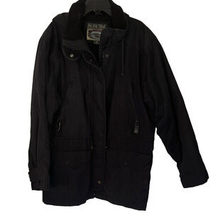 Pacific Trail Black Outdoor Jacket, Size Small